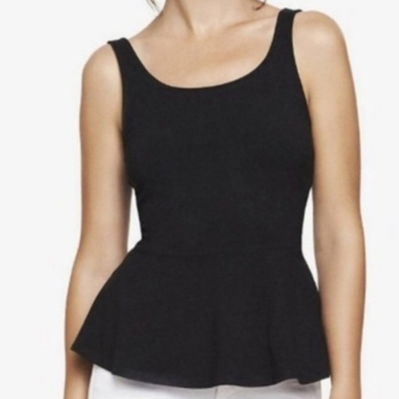 Lululemon Girly Active Peplum Crisscross Back Medium Support Tank Top Black 6 - Picture 2 of 15